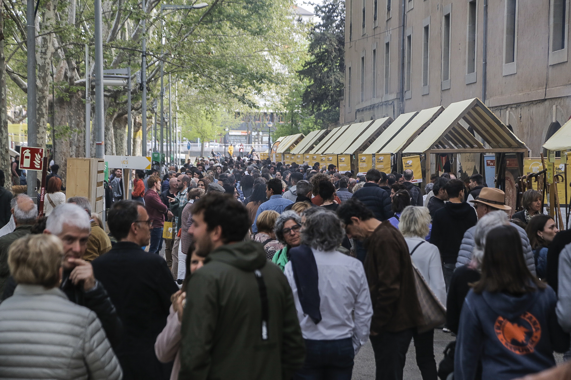 El Parc Jaume Balmes s’ha omplert d’amants del formatge durant els dos dies de fira